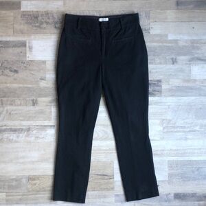 Anthropologie Women's Black Dress Pants Size 2 Slim Fit Workwear Formal